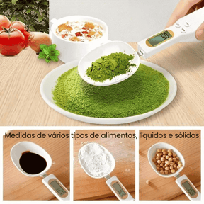 Colher Medidora em Colher com Balança Digital