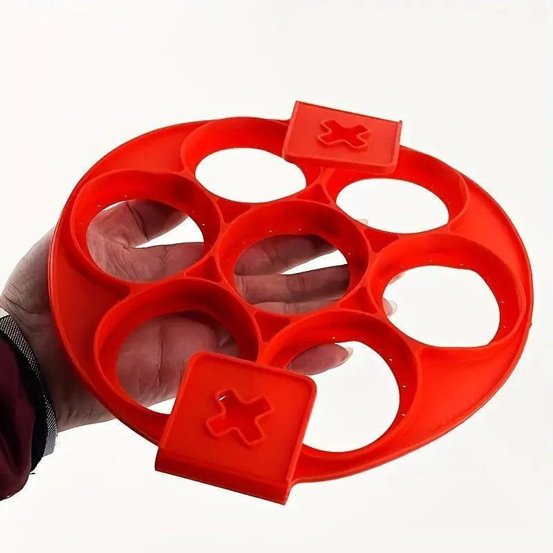 Forma Antiaderente em Silicone para Panquecas - Compre 2 Leve 3
