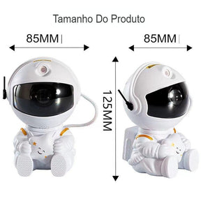 Projetor Astronauta de Galáxia Led